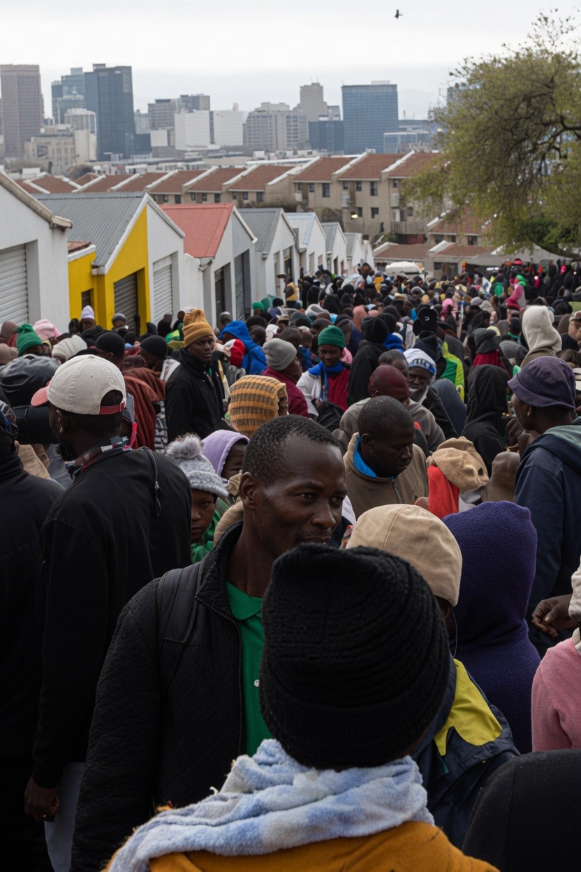 Fearing Attacks, Zimbabweans Sleep on Cape Town Streets Ahead of Anti-Immigrant Deadline 